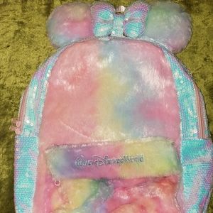 Walt Disney furry backpack